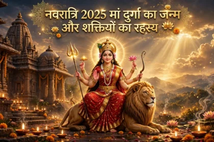 नवरात्रि 2025 मां दुर्गा का जन्म और शक्तियों का रहस्य