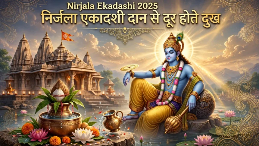 Nirjala Ekadashi 2025 निर्जला एकादशी दान से दूर होते दुख