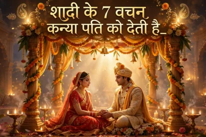 शादी के 7 वचन कन्या पति को देती है? (60 chars)