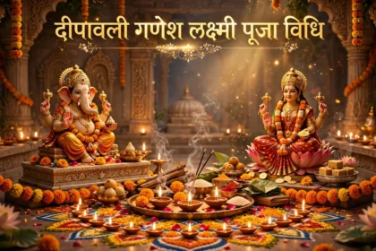 दीपावली गणेश लक्ष्मी पूजा विधि