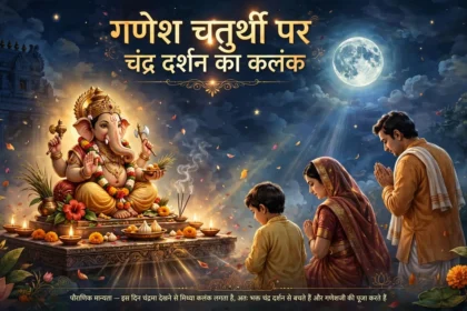 गणेश चतुर्थी पर चांद देखने से कलंक