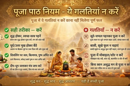 Puja Path Niyam: पूजा में ये गलतियां न करें वरना नहीं मिलेगा पूर्ण फल