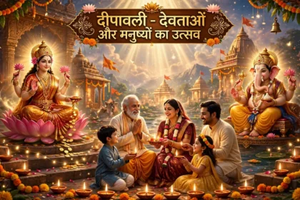 दीपावली महीने में देवताओं और मनुष्यों का उत्सव