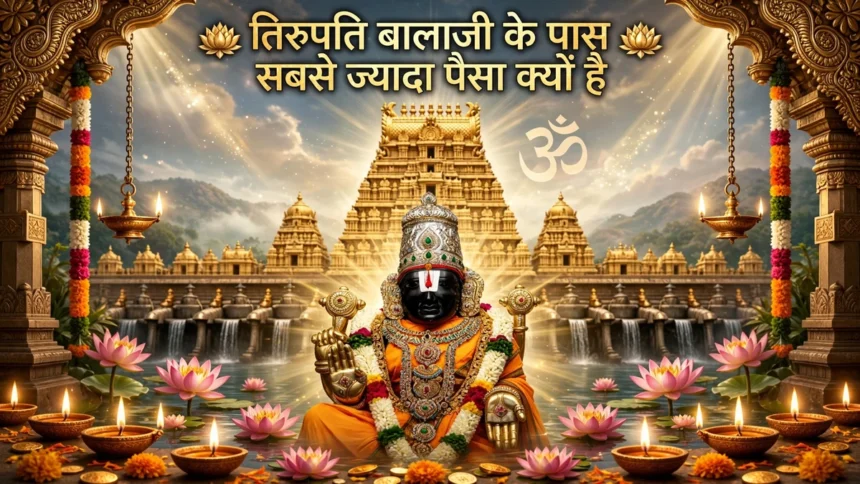 तिरुपति बालाजी के पास सबसे ज्यादा पैसा क्यों है तिरुपति बालाजी के पास सबसे ज्यादा पैसा क्यों है