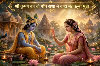 श्री कृष्ण का वो पाप राधा ने कहा मत छूना मुझे