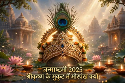 Janmashtami 2025 श्रीकृष्ण के मुकुट में मोरपंख क्यों