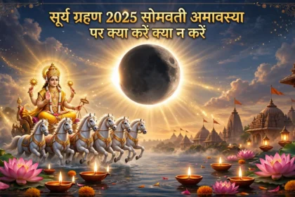 Surya Grahan 2025 सोमवती अमावस्या पर जानें क्या करें क्या न करें
