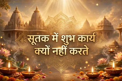 सूतक में शुभ कार्य क्यों नहीं करते? Why avoid auspicious acts in Sutak?