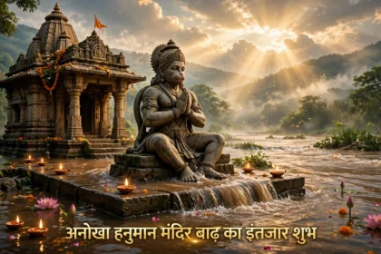 अनोखा हनुमान मंदिर जहां बाढ़ का इंतजार शुभ
