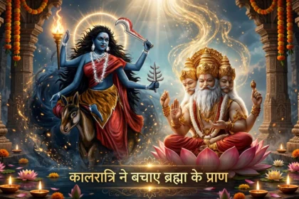 जब ब्रह्मा पर संकट आया कालरात्रि ने बचाए प्राण