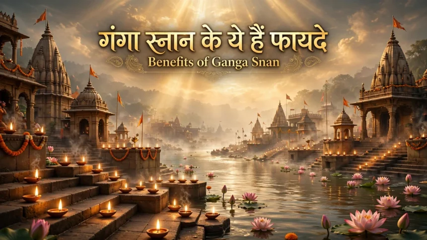 गंगा स्नान के ये हैं फायदे Benefits of Ganga Snan
