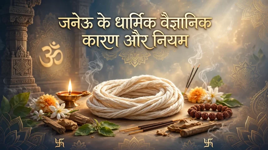जनेऊ के धार्मिक वैज्ञानिक कारण और नियम